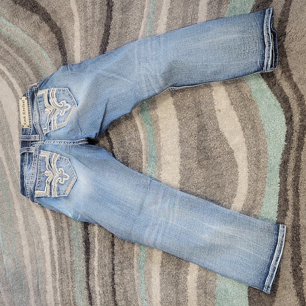 Rock Revival Vien cropped jeans size 28